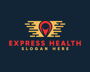 Express Transport Pin logo