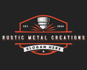 Laser Metalwork Machinery logo design