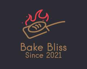 Oven Bake Loaf  logo design