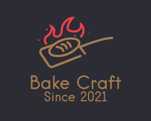 Oven Bake Loaf  logo design