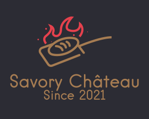 Oven Bake Loaf  logo design