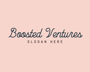 Beauty Feminine Wordmark logo design