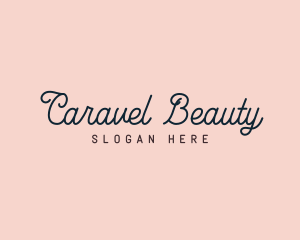 Beauty Feminine Wordmark logo design