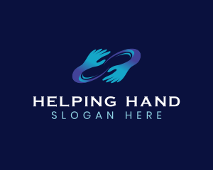 Infinity Hand Community logo design