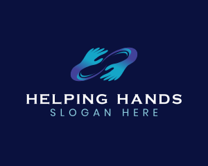 Infinity Hand Community logo design