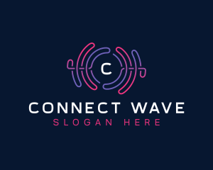 Sound Wave Audio Nightclub logo design