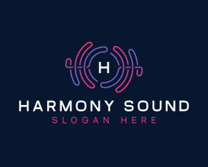 Sound Wave Audio logo design