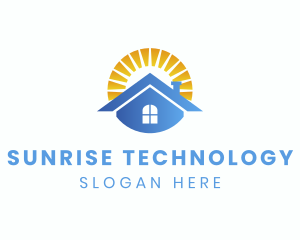 Residential House Sunrise logo