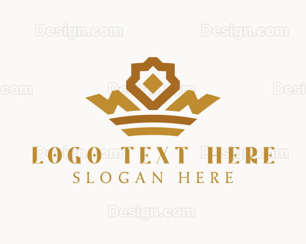 Luxury Diamond Crown Logo