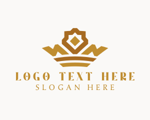 Luxury Diamond Crown logo