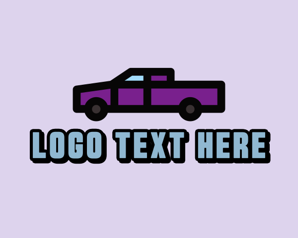 Purple Ute Car logo