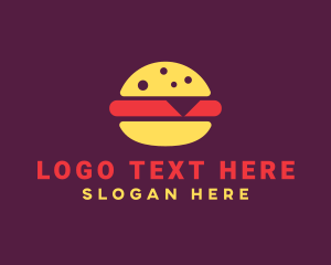 Fast Food Burger Hamburger logo