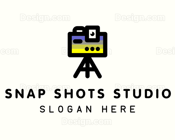 Video Camera Blogger Logo