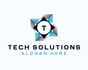 Generic Tech Company logo design