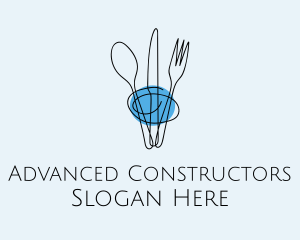 Minimalist Kitchen Cutlery  Logo