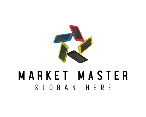 Mobile Phone Market logo design