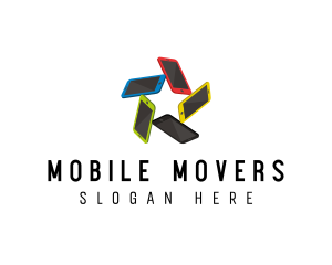 Mobile Phone Market logo design