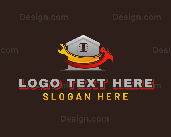 House Construction Remodeling Logo