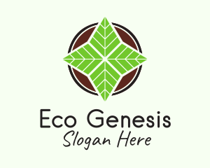 Eco Leaf Garden  logo design