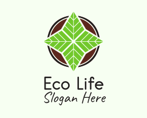 Eco Leaf Garden  logo design