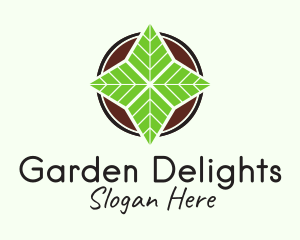 Eco Leaf Garden  logo design