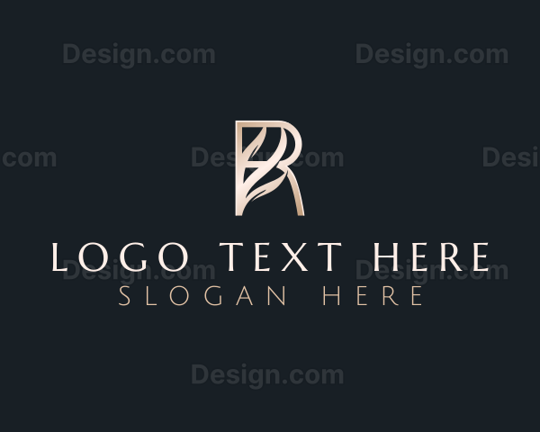 Elegant Premium Luxury Letter R Logo