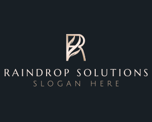 Elegant Premium Luxury Letter R logo design