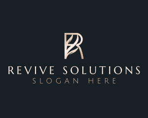 Elegant Premium Luxury Letter R logo design