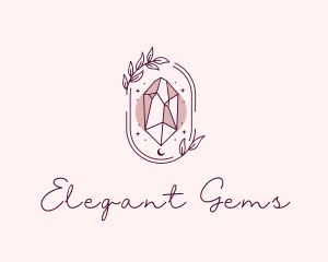 Shiny Gem Boutique logo design