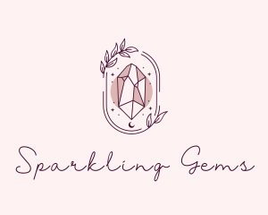 Shiny Gem Boutique logo design