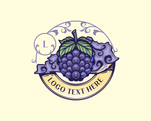 Blackberry Fruit Kentucky logo