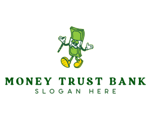 Money Currency Bank logo design