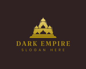 Arabian Castle Temple logo design