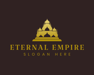 Arabian Castle Temple logo design