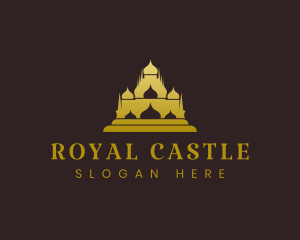 Arabian Castle Temple logo design