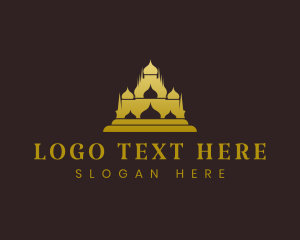 Kingdom - Arabian Kingdom Temple logo design