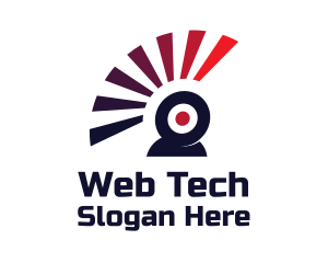 Web Cam Flash logo design