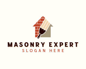 Brickwork Builder Mason logo design