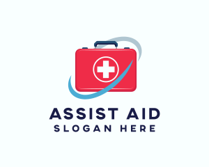 Emergency First Aid Kit logo design