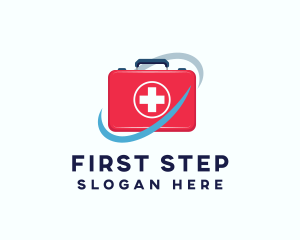 Emergency First Aid Kit logo design