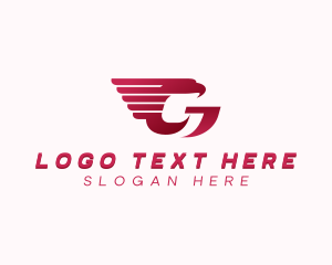 Aviation Eagle Letter G logo