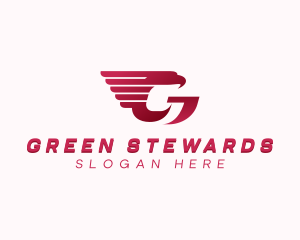 Aviation Eagle Letter G logo design