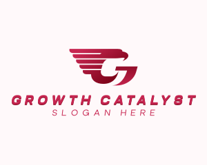 Aviation Eagle Letter G logo design