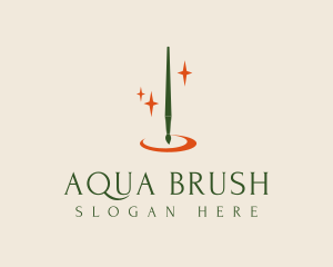 Fancy Pen Brush logo design