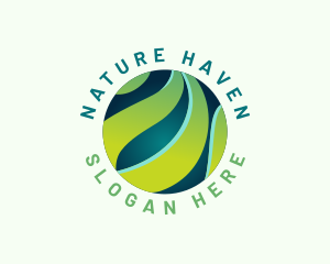 Professional Global Nature logo design