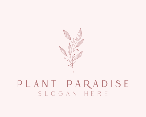 Elegant Plant Boutique logo design