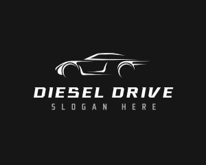 Driving Car Automotive logo design