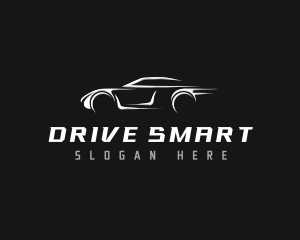 Driving Car Automotive logo