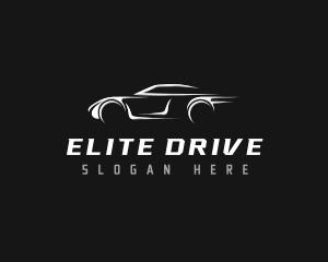 Driving Car Automotive logo design