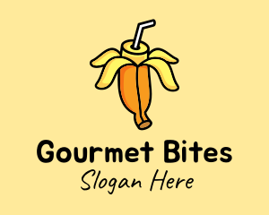 Cute Banana Smoothie logo